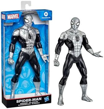 Hasbro MARVEL Spider-Man Silber 24cm Action Figure